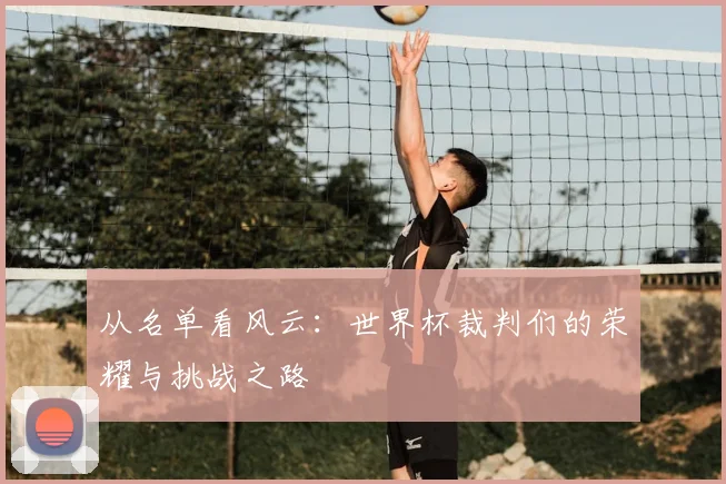 从名单看风云：世界杯裁判们的荣耀与挑战之路